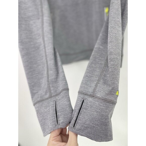 Abercrombie & Fitch Men’s Muscle Track Jacket Activewear Grey Pullover Sz M - Picture 8 of 10